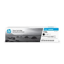 HP 116L Black High Yield Toner Cartridge for Samsung MLT-D116L (SU828), Samsung-branded printer supp