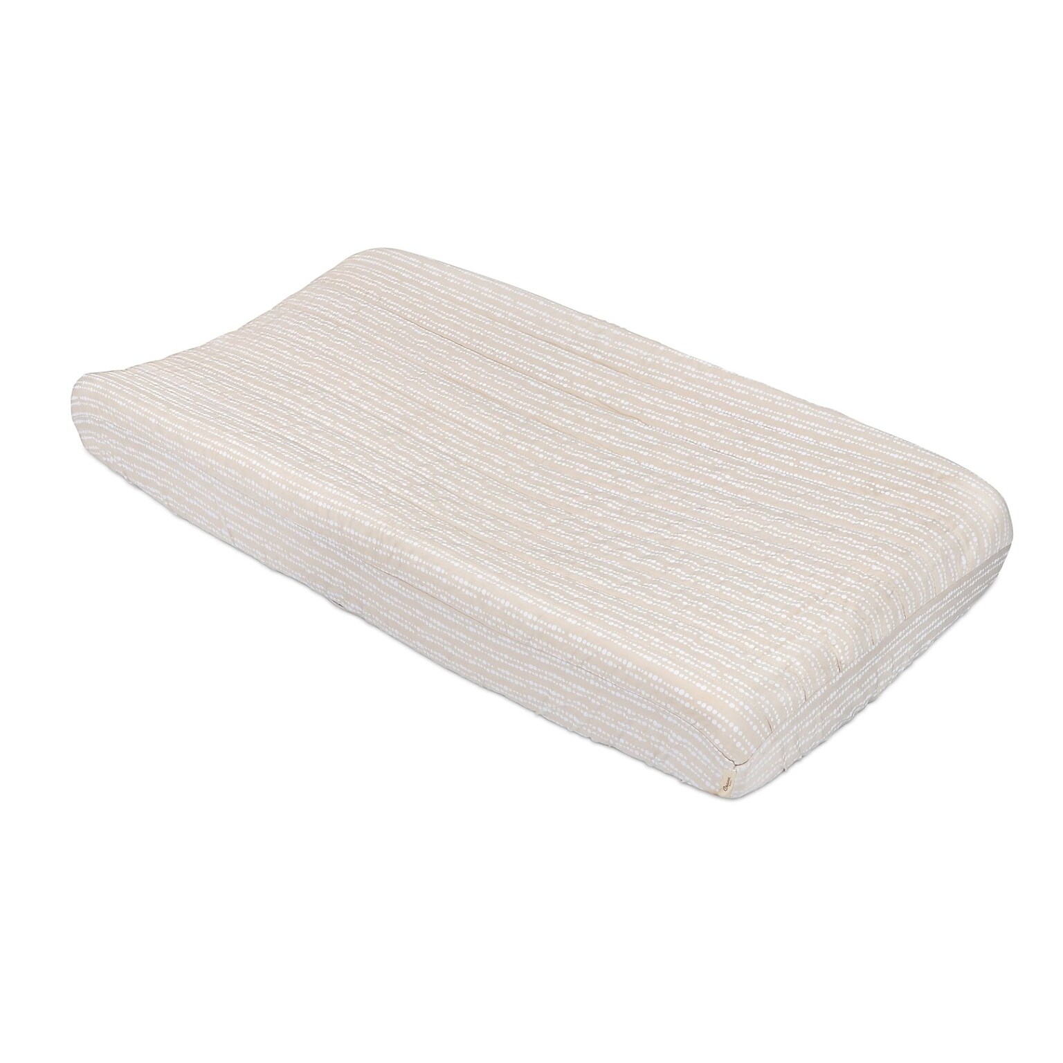 Cane Baby Cove Quilted Change Pad Cover, Neutral Dot (BC-160CPC-1)
