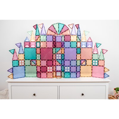 Connetix Magnetic Tiles Pastel Creative Pack, 120 Pieces (CNTP00120CR)