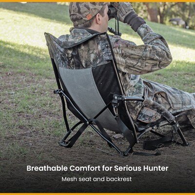 Arrowhead Outdoor Low-Profile Turkey Hunting Outdoor Chair, Camouflage (TSRTKKS0348U)