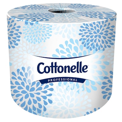 Cottonelle Professional Recycled Toilet Paper, 2-ply, White, 451 Sheets/Roll, 60 Rolls/Case (17713)