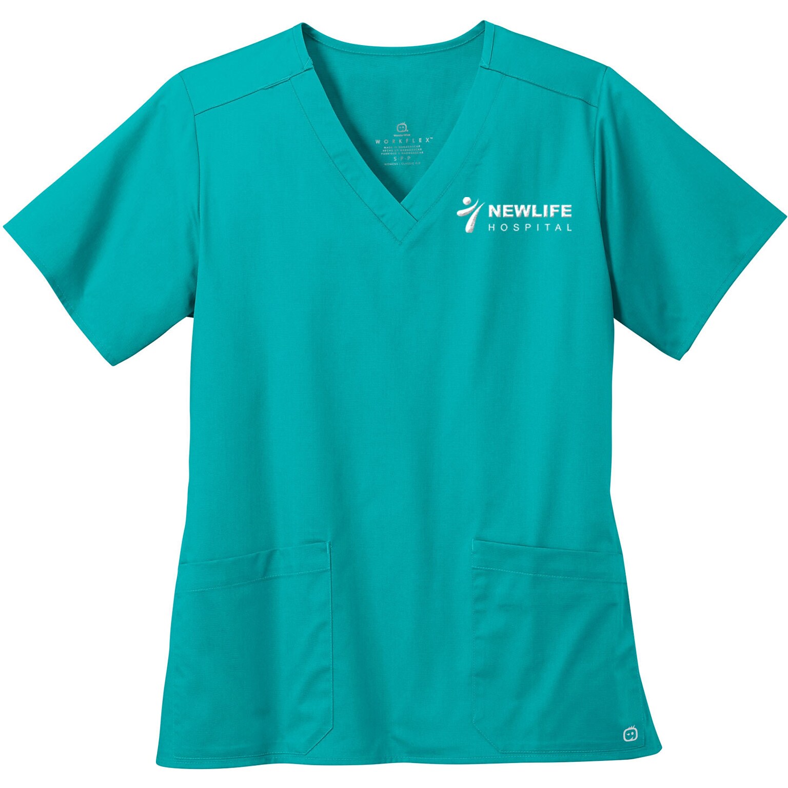 WINK WOMENS WORKFLEX V-NECK TOP