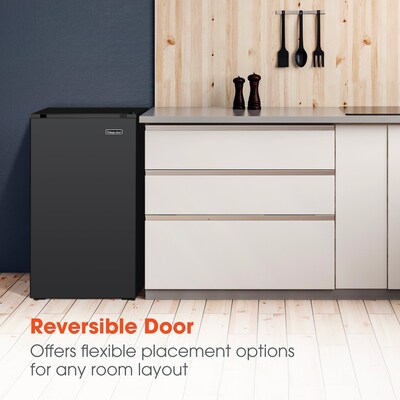 Magic Chef Adjustable Temperature Control Refrigerators, 3.2 Cu. Ft., Black (HMAR33BE)