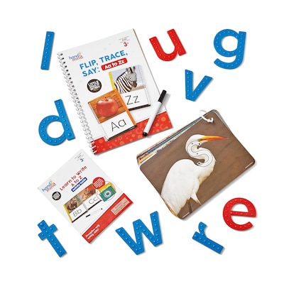 hand2mind Little Minds at Work? Learn to Write A to Z Activity Set, Multicolored (98500)
