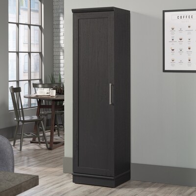 Sauder HomePlus 71"H Storage Cabinet with 4 Shelves, Raven Oak (435137)