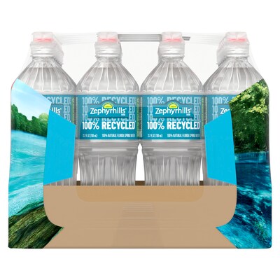 Zephyrhills Sport Cap 100% Natural Spring Water, 23.7 oz., 24/Carton (12087206)