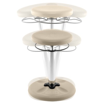 Kore Design Kids Adjustable Tall Wobble Chair 16.5-24in, Sand Dollar (KD-2601)