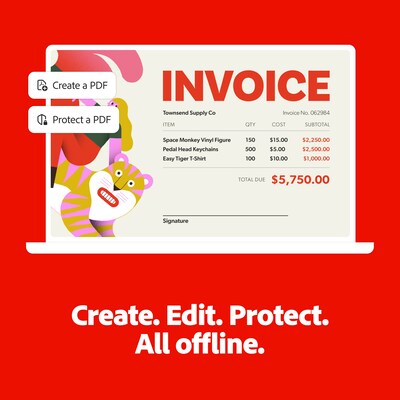 Adobe Acrobat Classic for 1 User, Windows and macOS, Download (ADO951800V562)
