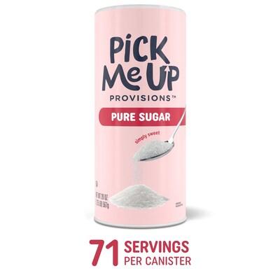 Pick Me Up Provisions™ Pure Sugar, 20 oz. Canister (PM62432/90585)