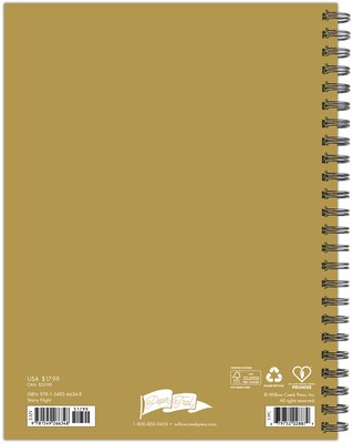 2027 Willow Creek Starry Night 6.5 x 8.5 Calendar Year Weekly & Monthly Standard Planner, Assorted Colors (66348)