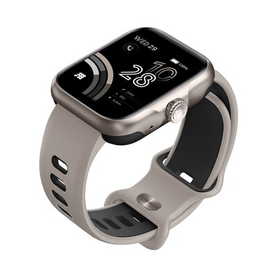 Cubitt VIVA Pro Smartwatch, GPS, 45.2mm, Stainless Steel Case, Light Gray Sport Band (CT-VIVAP8)