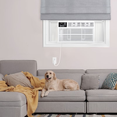 Whirlpool 115-Volt 8,000 BTU Window Air Conditioner with Remote, White (WHHW081AW)