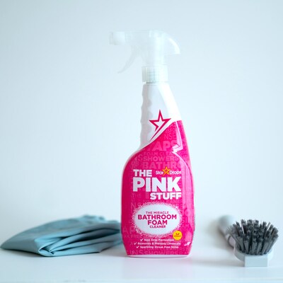 The Pink Stuff The Miracle Bathroom Foam Cleaner, 25.4 Oz. (20117)