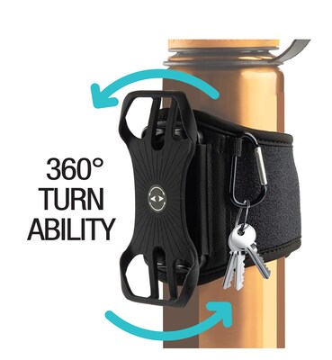 Water Bottle Strap with Cell Phone Holder