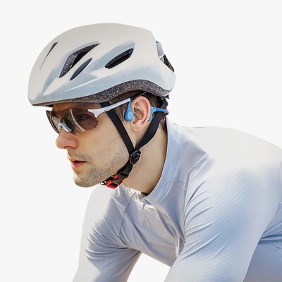 Mojawa Run Plus Wireless Noise Canceling Bone-Conduction Open-Ear Waterproof Headphones, Bluetooth,