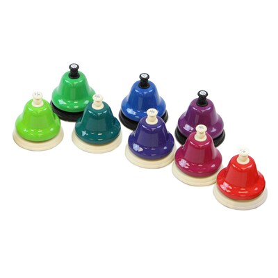 Rhythm Band Instruments Chroma-Notes 13-Note Desk Bell Set, 13/Set (RB-CNDB13)