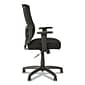 Alera® Etros Series Fixed Arm Fabric Swivel Computer and Desk Chair, Black (ALEET4117B)