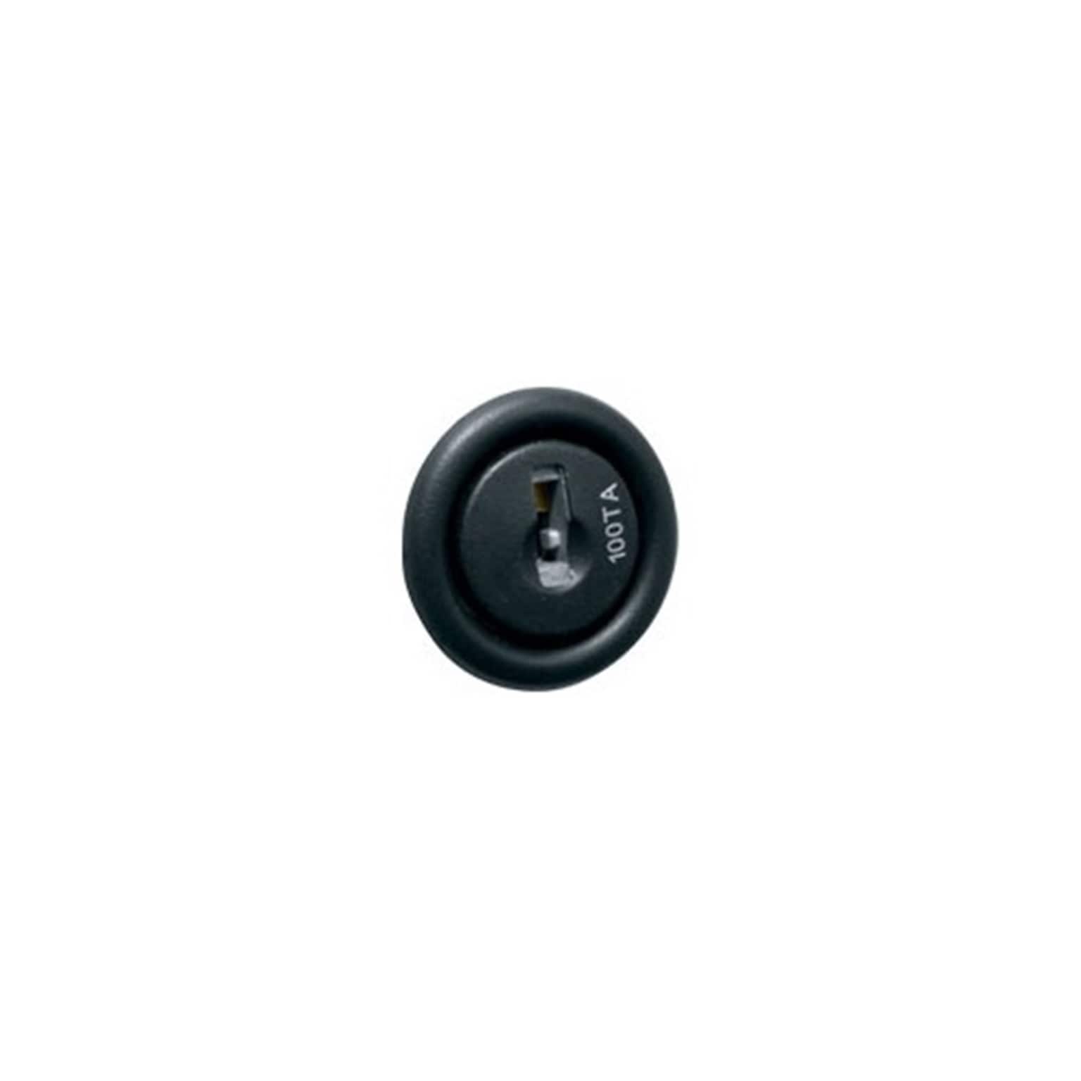 Middle Atlantic C5 Credenza Lock for HPL Wood Kits, Black (ACC-LOCK1-BKH)