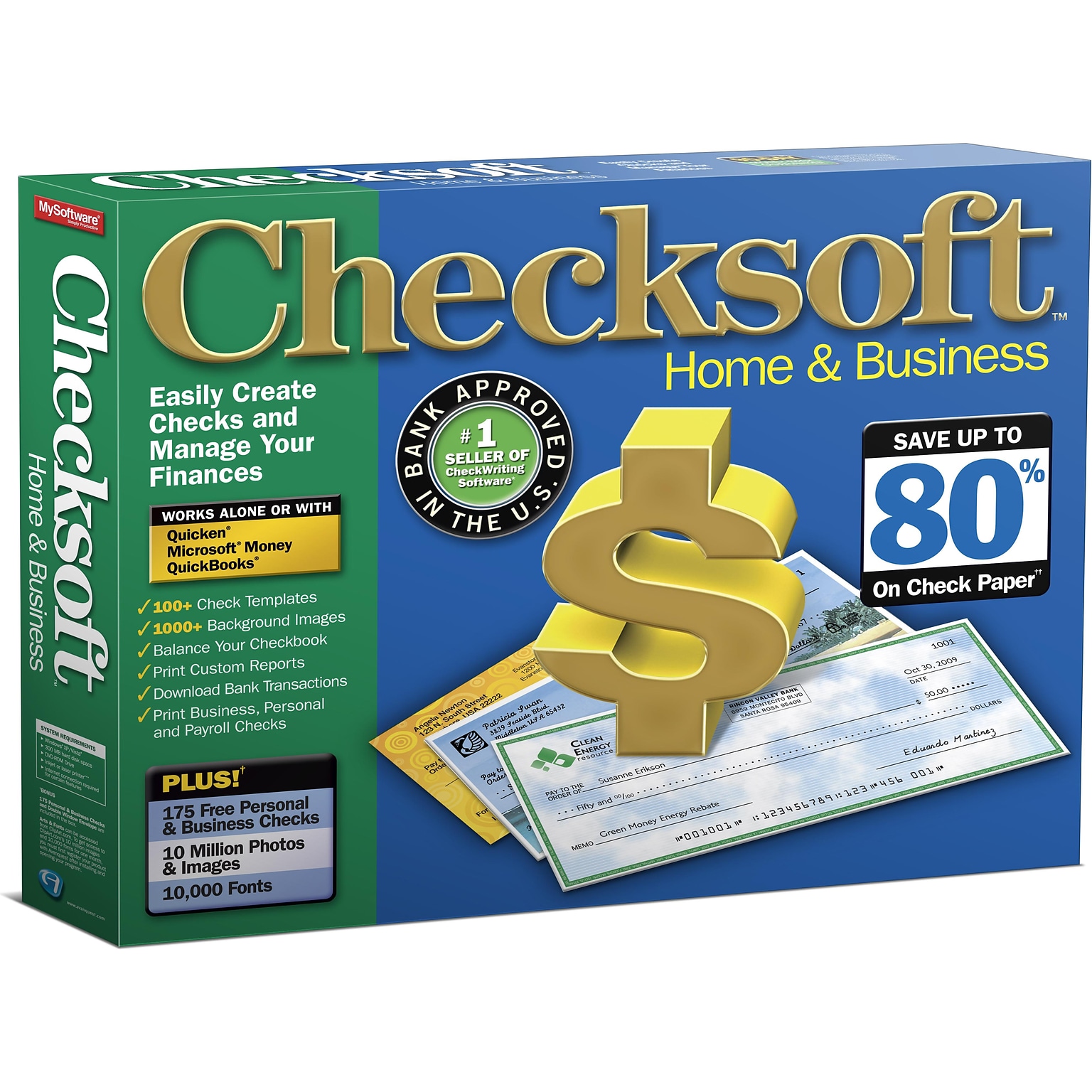 Avanquest Checksoft Home & Business for 1 User, Windows, Download (945800V003)