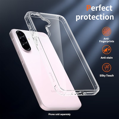 SaharaCase Galaxy A37 Clear Case - Anti-Slip Grip, Venture Series, Clear, (CP01103)