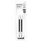 uniball 207 Retractable Gel Pen Refills, Medium Point, 0.7mm, Black Ink, 2/Pack (70207PP)
