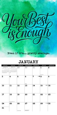 2027 Willow Creek You're Doing Okay-ish 12" x 12" Monthly Wall Calendar, Assorted Colors (63149)
