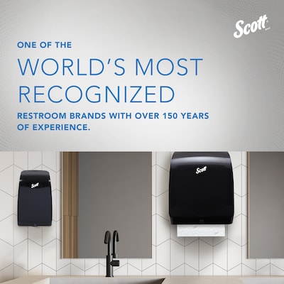 Scott Essential Recycled Hardwound Paper Towels, 1-ply, 950 ft./Roll, 6 Rolls/Carton (02001)