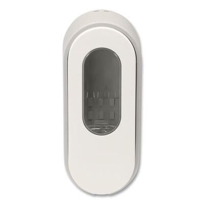 Dial Versa Dispenser for Pouch Refills, 15 oz., 3.75 x 3.38 x 8.75, Light Gray/White, 6/Carton (DIA34055)