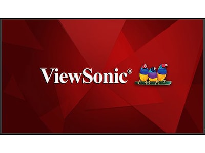 ViewSonic CDE30 Series 65 Wall Mountable 4K Presentation Display for Digital Signage (CDE6530)