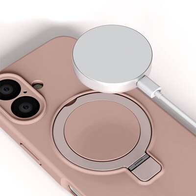 SaharaCase Venture MagSafe Phone Case for iPhone 16, Shock Absorbing, Desert Rose (CP00636)