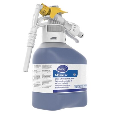 Glance HC Glass & Multi-Surface Cleaner, 50.7 oz., 2/Carton (93063402)