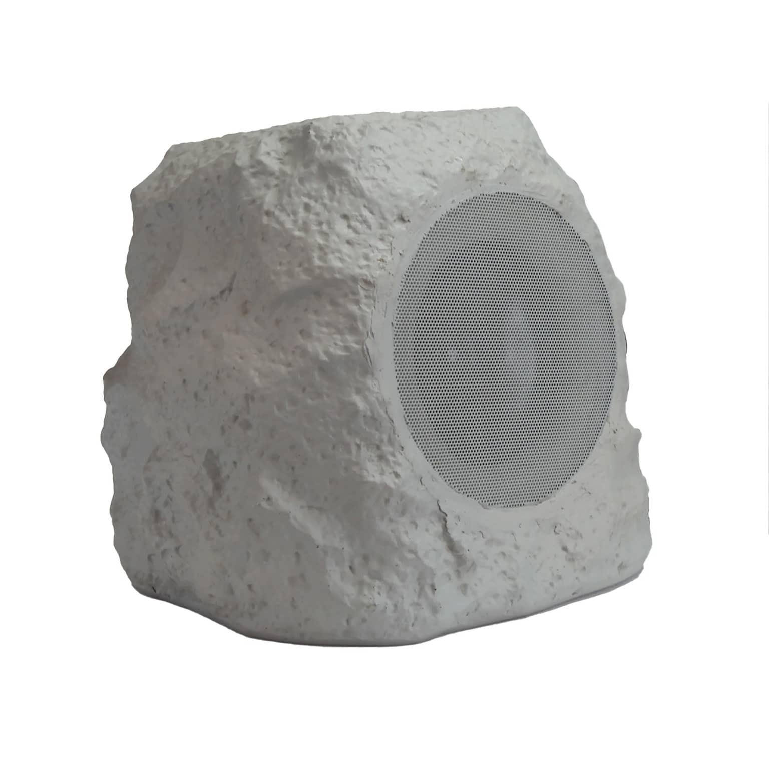 Emerson Bluetooth Outdoor Rock Speaker with Solar Charging, Waterproof, Light Gray (ERS-1002)