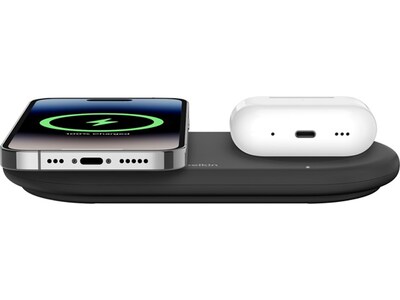 Belkin BoostCharge Pro Magnetic Wireless Charging Pad, 5 ft., Black (WIZ021TTBK)