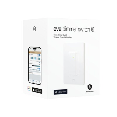 Eve Systems Matter Smart Dimmer Switch, White (10ECQ4151)