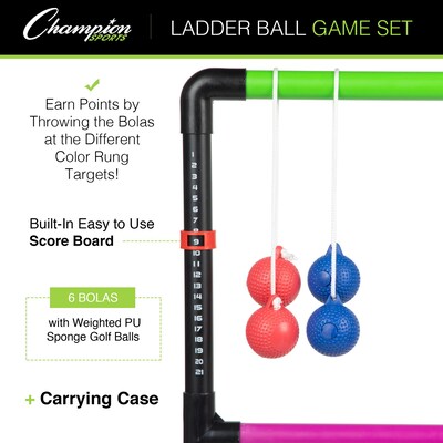 Champion Sports Ladder Ball Game Set (CHSLGSTSET)