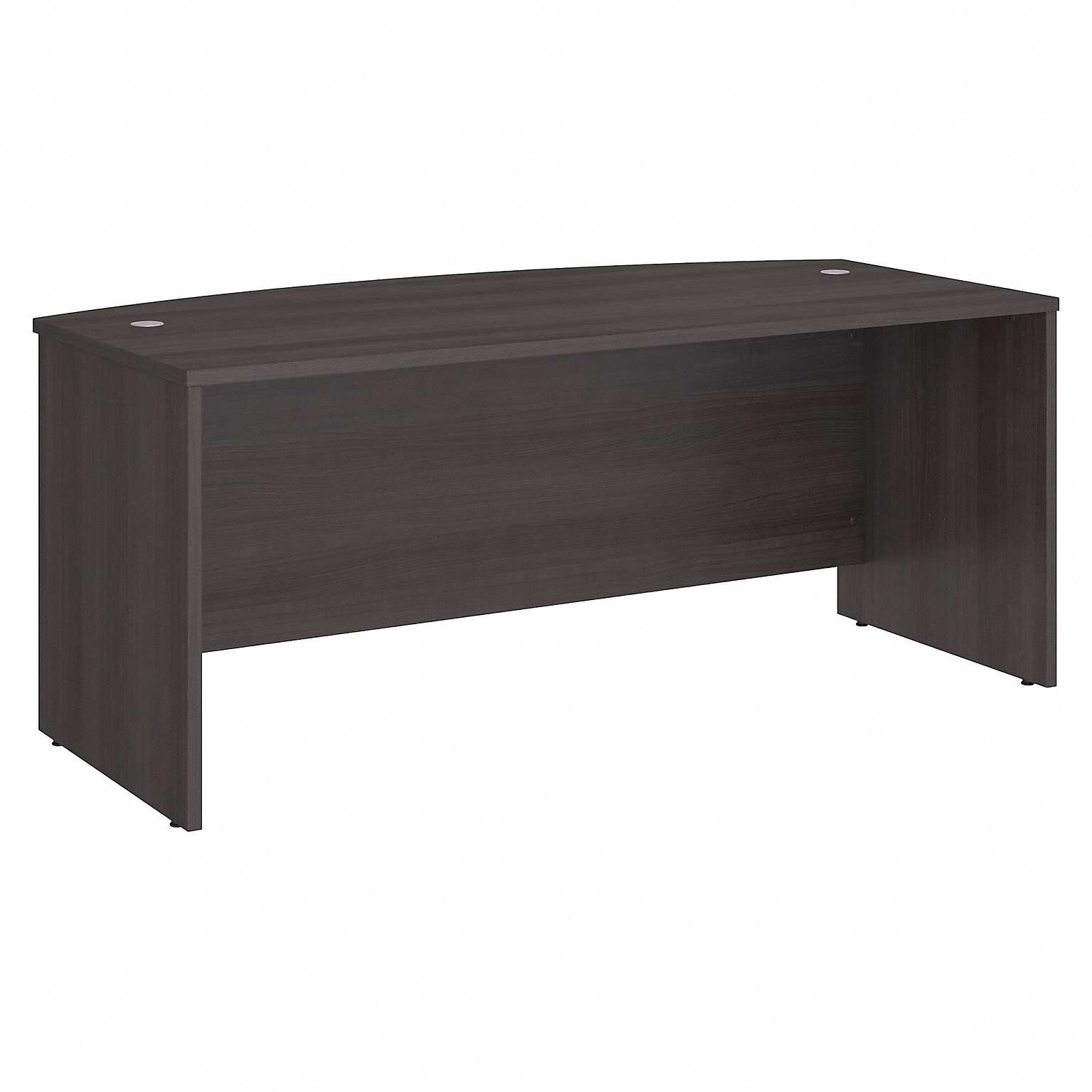 Bush Business Furniture Studio C 72W Bow Front Desk, Storm Gray (SCD172SG)