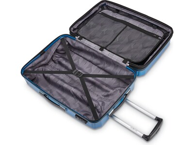 Samsonite Winfield 3 DLX Polycarbonate 3-Piece Luggage Set, Blue/Navy (120751-1112)