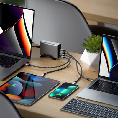 165W USB-C 4-Port PD GaN Charger - US