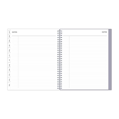 2027 Blue Sky Rue Du Flore 8" x 10" Calendar Year Monthly Planner, Plastic Cover (101605-27)