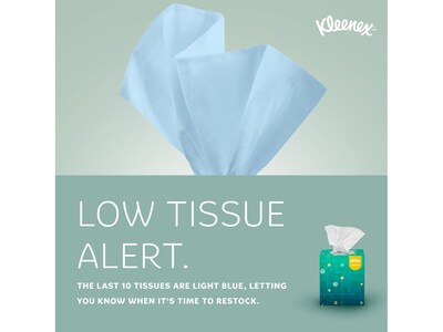 Kleenex Naturals Facial Tissue, 2-Ply, 90 Tissues/Box, 36 Boxes/Carton (56027)