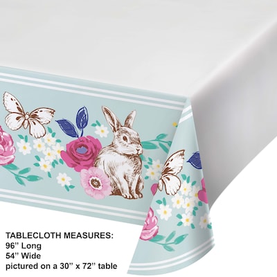 Say Hooray! Sights of Spring Floral Disposable Tableware Set, 49/Pack (DTC9648E2B)