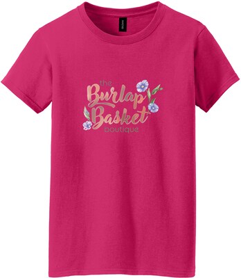 WOMEN'S GILDAN T-SHIRT FULL COLOR