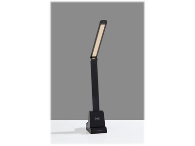 Simplee Adesso Cody LED Desk Lamp, 24.5", Matte Black (SL4922-01)