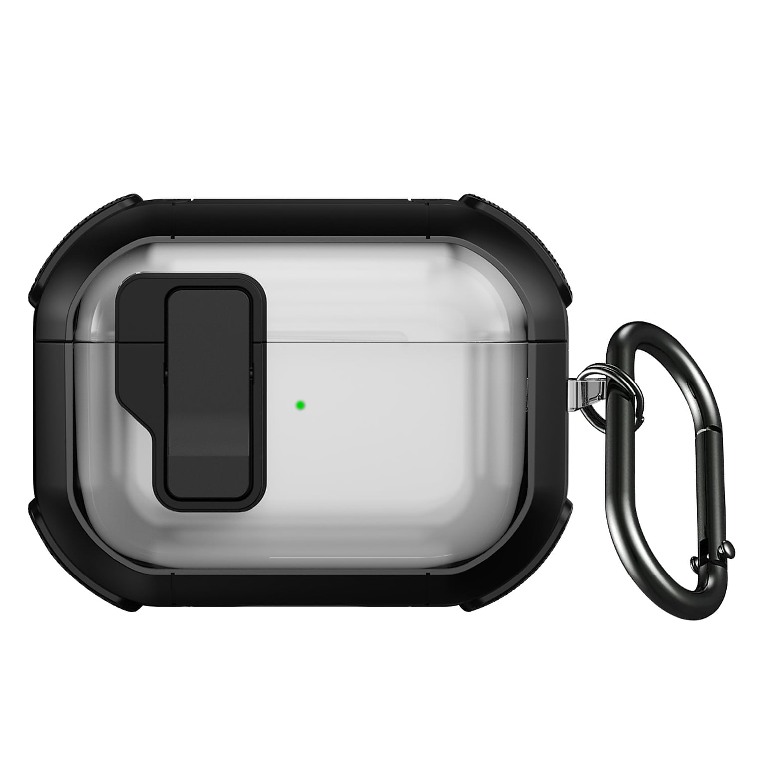 SaharaCase Venture-X Series Secure Lock Case with Premium Clip for Airpods Pro 3, Anti-Shock Corners, Scorpion Black (HP00230)