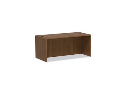 Alera Valencia Series 65 Straight Front Desk Shell, Modern Walnut (ALEVA216630WA)