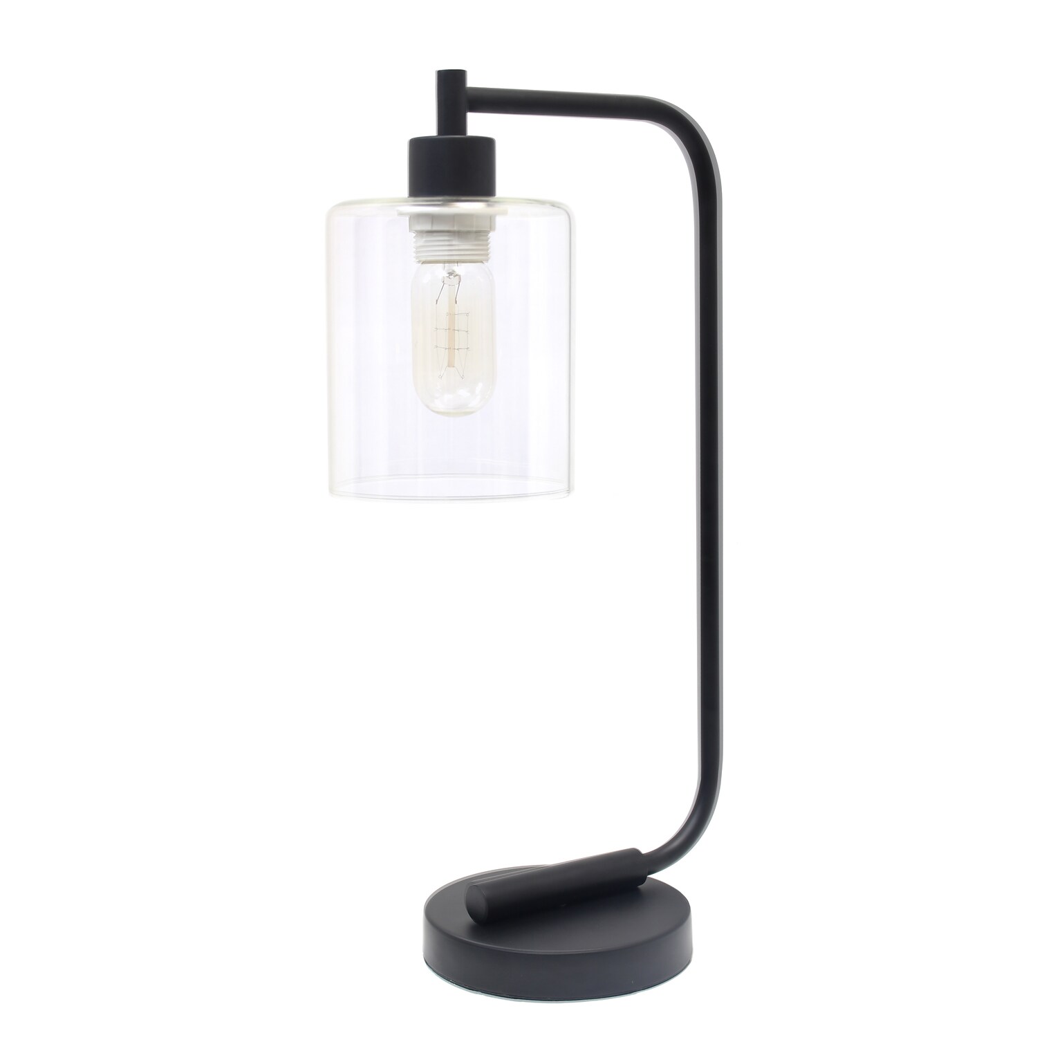 Simple Designs Bronson LED Desk Lamp, 18.8, Black, 4/Pack (LD1036-BLK-4PK)