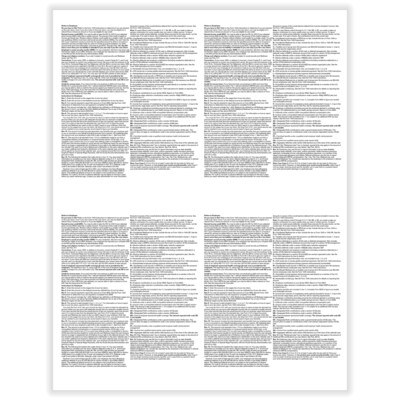 ComplyRight 2024 W-2 Tax Form, 1-Part, 4-Up, 500/Pack (5209B)