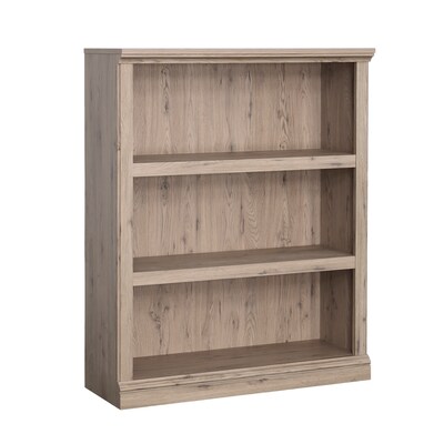 Sauder Select 44H 3-Shelf Bookcase, Laurel Oak (434826)