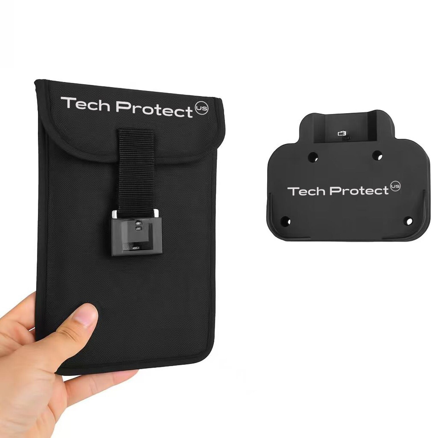TechProtectus Wall-Mounted Base Key, Black (TP-BASE-W)