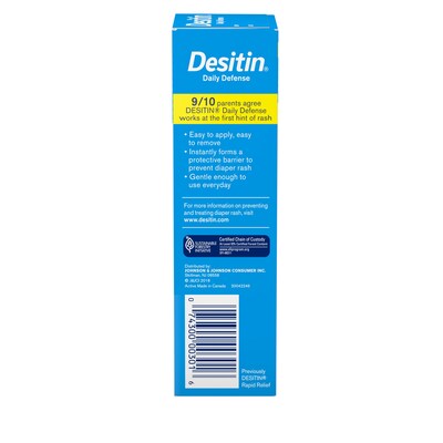 Desitin Daily Defense Diaper Rash Cream, 4 Oz (2091454)